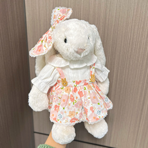 Jellycat31cm邦尼兔衣服36cm兔子春天新款连衣裙子毛绒玩偶娃衣