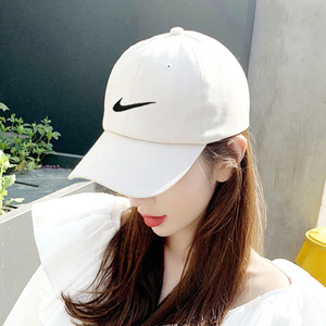 NIKE耐克白色鸭舌帽遮阳网球帽男女帽子运动帽太阳帽棒球帽DH1640