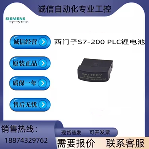 西门子S7-200 PLC锂电池6ES7291 6ES7 291-8BA20-0XA0电池卡