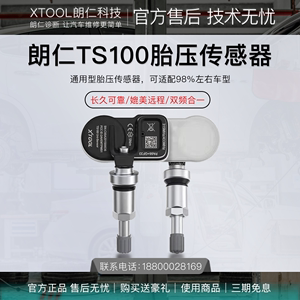 朗仁TS100胎压传感器通用型汽车胎压传感器双频二合一可编程