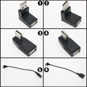 USB2.0公转母转接头RJ45网线头PS2鼠标插头3.5耳机头延长线一分二