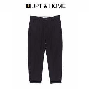 JPTHOME23夏轻尚系列男士合体版型商务休闲平头腰直筒休闲九分裤
