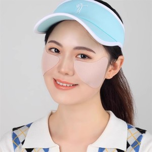 韩国高尔夫防晒脸贴户外运动骑行防紫外线补水保湿眼袋贴大眼角贴