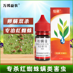 仙葩唑螨脂坐螨酯多肉花卉月季红蜘蛛螨卵家庭通用高效杀虫剂农药