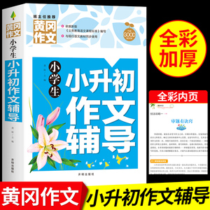 小升初作文辅导大全人教版 黄冈小学生作文书六年级下册全国优秀作文精选小升初满分作文2024小学语文专项训练必刷题总复习资料