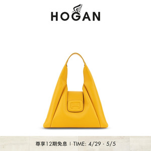 HOGAN女包2024早春新款H-BAG系列时尚简约休闲Hobo手袋手提包