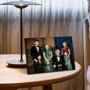照片定制婚纱照相框摆台洗全家福放大挂墙冲印相片制作水晶拉米娜