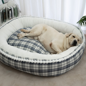 狗窝冬季保暖狗垫子宠物大型犬拉布拉多金毛狗床全可拆洗四季通用