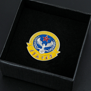 149空军航空大学金属徽章定做胸章定制胸牌勋章大学纪念品圆形款