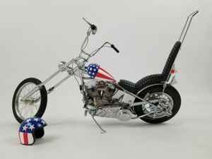 富兰克林 1:10 1969年哈雷摩托车 逍遥骑士 摩托车模型收藏
