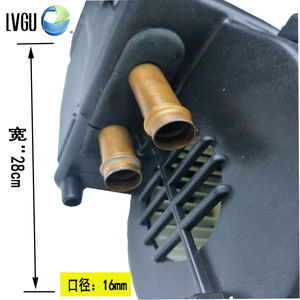 改装农用车水暖气12V汽车暖风机24V货车6孔暖风机水暖电暖风铜u.