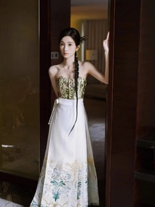 新中式国风马面裙套装日常通勤小个子夏款现代风混搭半身裙子女