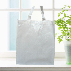 厂家供应空白购物手提袋 无纺布环保覆膜袋 淋漠环保购物袋定制