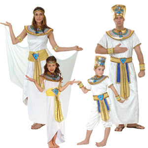 儿童节舞会服装 古埃及法老国王艳后衣服 尼罗河王子公主亲子服饰