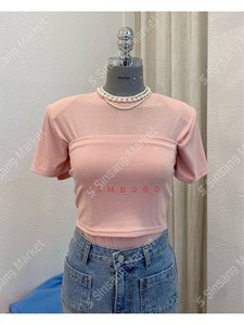 韩国直邮东大门正品代购女装24春季新款 hihigh 气质款两件套T恤