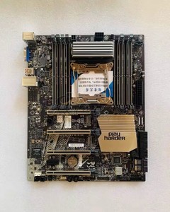 超微 X299主板 C9X299-RPGF-L 单路超频主板 PCIE拆分 四显卡交火