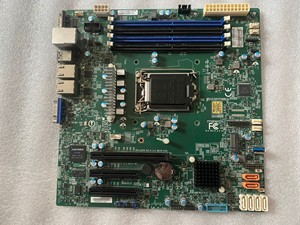 原装超微 X11SCL-F 单路C242芯片 LGA 1151针服务器主板-E2284CPU