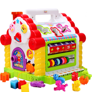 婴幼儿趣味小屋智慧益智幼儿音乐多功能早教游戏桌宝宝玩具0-3岁