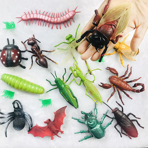 儿童仿真昆虫套装动物蜘蛛小虫子海洋生物大号模型整蛊玩具