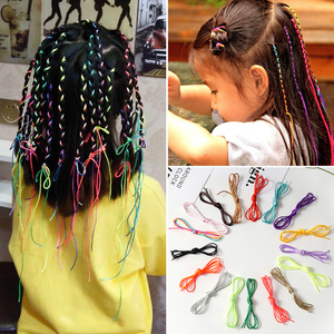 女童头绳ç»å¤´å彩绳é©å½ç¼å彩带ç¼åç¥å¨å绳å¿ç«¥è辫å饰辫绳_é¿é ...