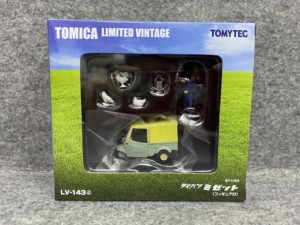 21年11月Tomytec TOMY TLV LV-143d Daihatsu Midget 三角鸡 鸡车