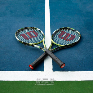 BAPE x Wilson 威尔胜联名限量款美国公开赛专业网球拍迷彩绿新款