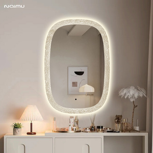 卫生间智能镜子家用浴室镜挂墙酒店厕所洗脸台镜壁挂式灯光梳妆镜