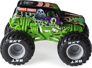 Monster Jam M011怪物大脚车怪兽卡车玩具合金模型惯性四驱越野车