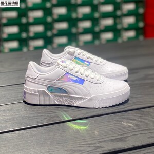 Puma/彪马女鞋Cali刘雯同款时尚镭射运动休闲小白鞋372563-01