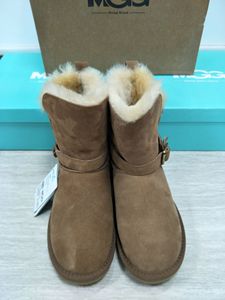 mgg2016冬季新款雪地靴短靴女短筒平底棉鞋学生韩版女鞋处理女靴