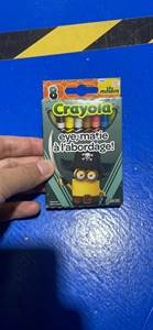 美国绘儿乐小黄人海盗造型8色彩色蜡笔
