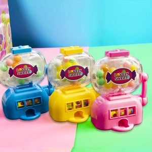 水果摇奖机儿童糖果玩具益智比拼休闲零食压片糖男孩女孩3-6岁