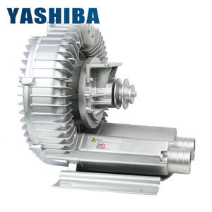 YASHIBA拖泵风机皮带轮带动曝气增氧吹吸两用皮带式无电机高压泵