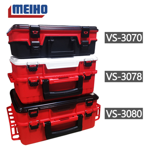 日本进口MEIHO明邦VS-3070/3078/3080双层路亚手提箱钓箱工具箱