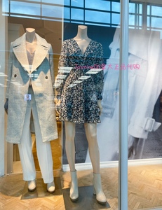 折 Club Monaco silk twist drape收腰真丝印花裙22年加拿大代购