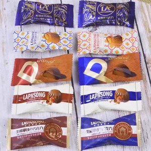 良品生活 杏仁生椰拿铁代可可脂巧克力500g约50颗散装喜糖零食