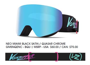 VZ Vonzipper滑雪镜男女款户外护目镜中性专业运动双层防雾眼镜