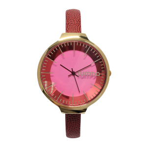 RumbaTime美國紐約手錶果園系列真皮表帶女表腕表35mm