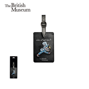 大英博物馆正版爱丽丝漫游奇境行李牌卡通可爱柴郡猫吊牌箱登机牌