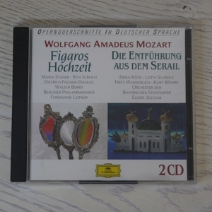 莫扎特 约胡姆 莱特纳 费加罗的婚礼 后宫诱逃 德 满银 首版 2CD