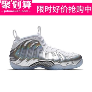 -100One球鞋NikeFoamposite液态白银银喷泡AirAA3963