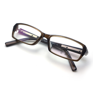 百年BeLLE丽质BL5022近视金属板材结实耐用眼镜框架 加工验光配镜