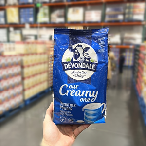 Costco代购 澳大利亚进口德运高钙全脂调制乳粉1kg成人奶粉