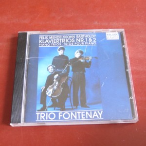 mendelssohn 门德尔松 trio fontenay 钢琴三重奏 德CD