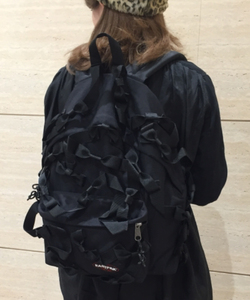 小恶魔日本代购 预约BEAMS COUTURE × EASTPAK 蝴蝶结双肩书包