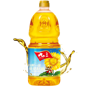 【23年8月产】包邮 九三 压榨 一级 葵花籽油 1.8L 食用油