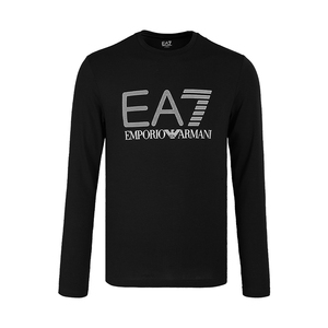 Armani/阿玛尼男士EA7长袖T恤时尚休闲圆领打底衫春秋新款男装