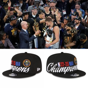 NBA2023掘金约基奇总冠军詹姆斯帽子勇士湖人同款鸭舌篮球棒球帽