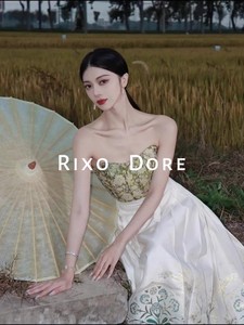 RIXO DORE新中式夏汉服马面裙女套装薄款现代日常混搭国风半身裙