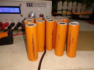 拆机力神 18650 动力铁锂电池，电车、电摩、充电宝等 原装拆机